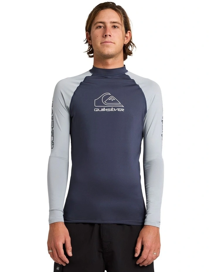 On Tour Long Sleeve Rash Vest in Black image 1