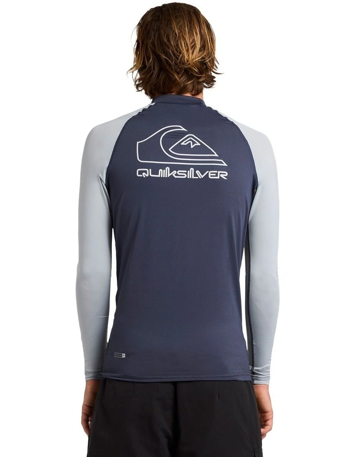 On Tour Long Sleeve Rash Vest in Black image 2