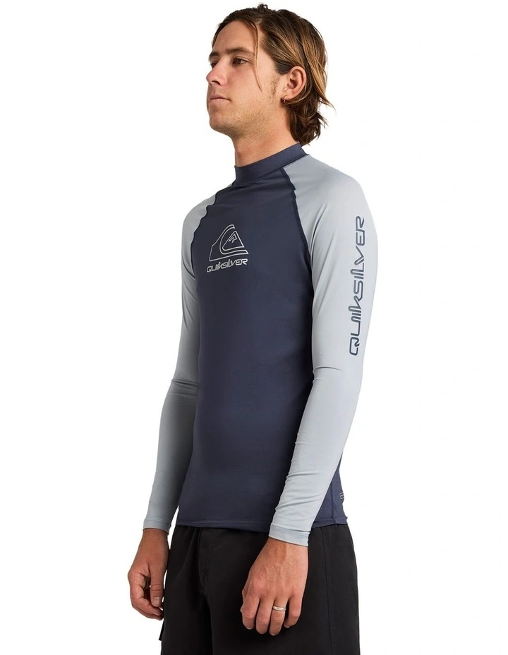 On Tour Long Sleeve Rash Vest in Black image 3