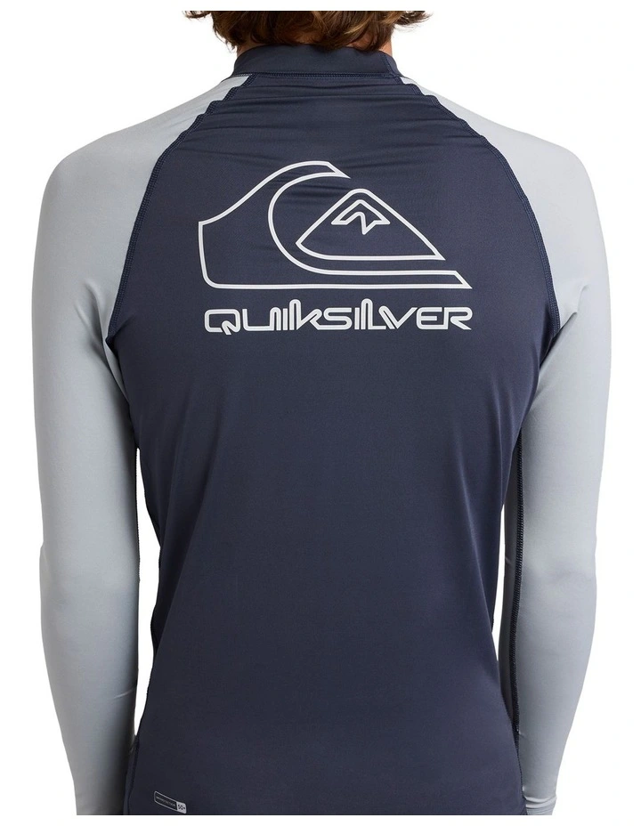 On Tour Long Sleeve Rash Vest in Black image 4