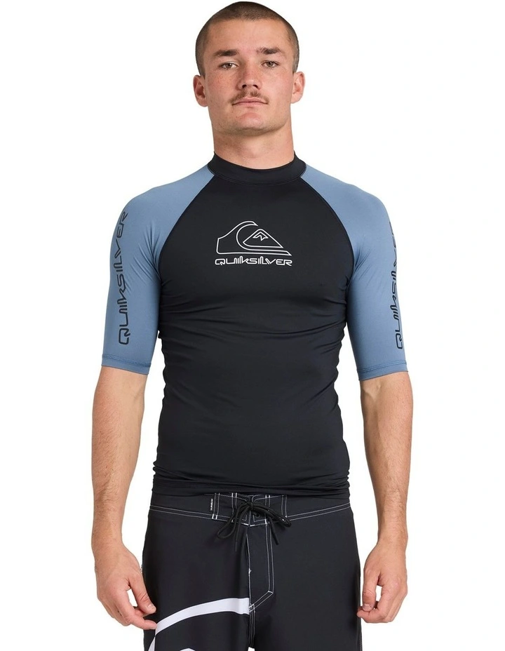 On Tour Rash Vest in Blue image 1