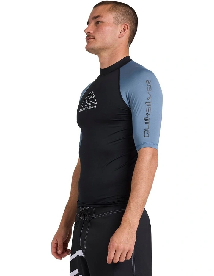On Tour Rash Vest in Blue image 3