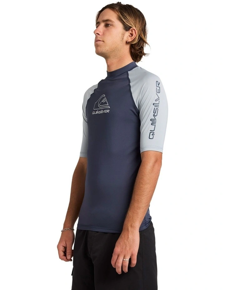 On Tour Rash Vest in Black image 3