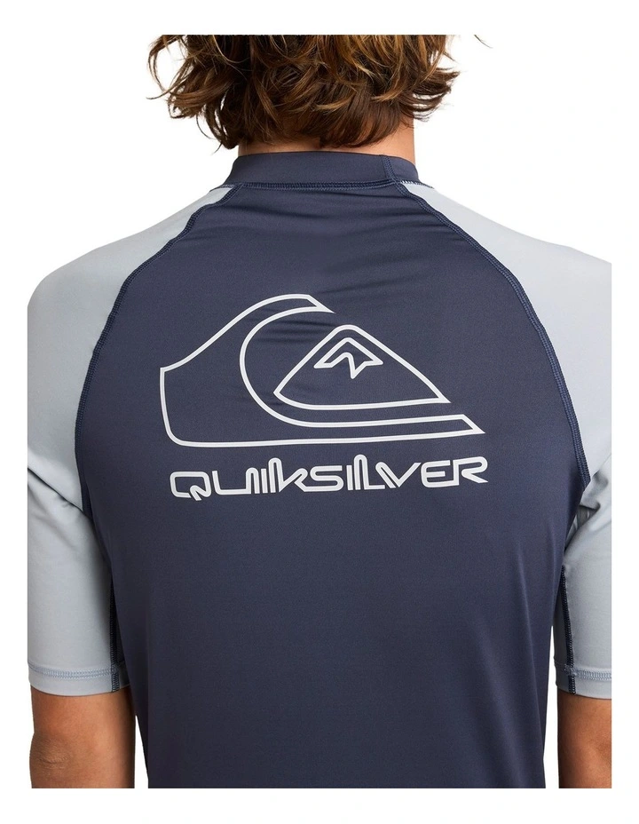 On Tour Rash Vest in Black image 4
