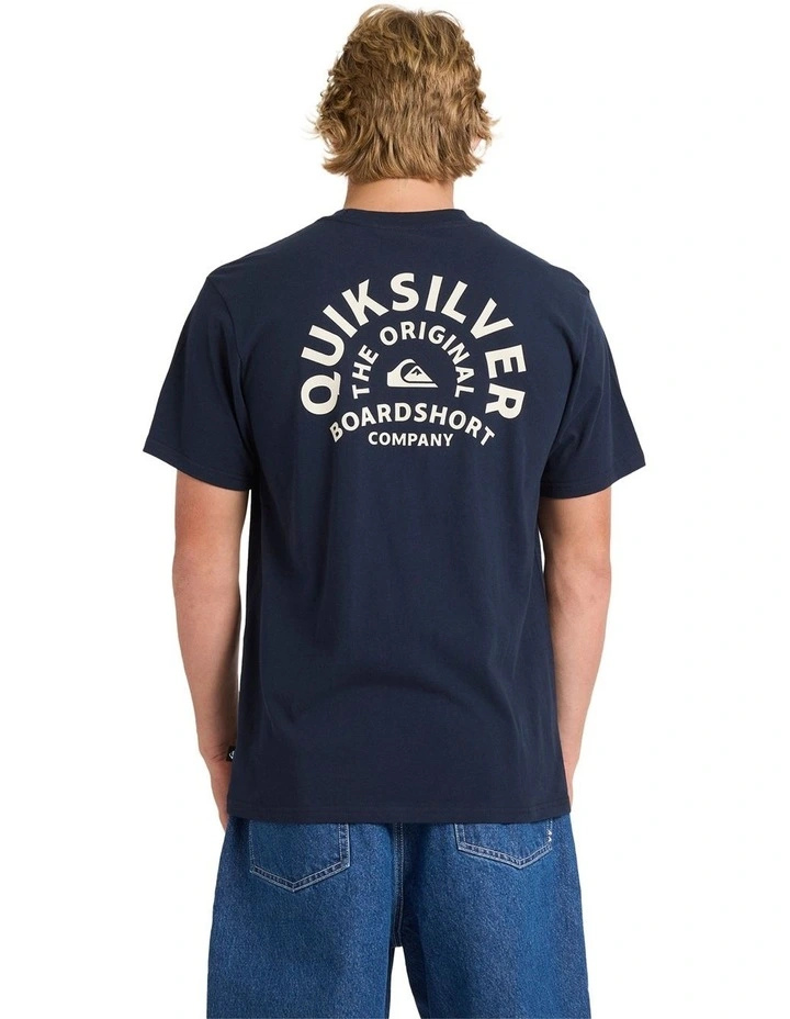On Target T-Shirt In Dark Navy image 2
