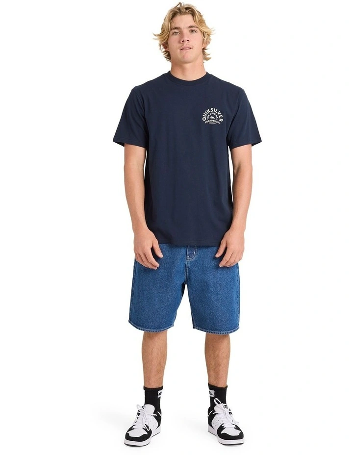 On Target T-Shirt In Dark Navy image 5