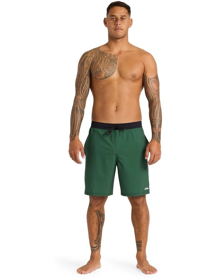 Pu-Tawhiro Swim Shorts 20" in Jungle Green image 5