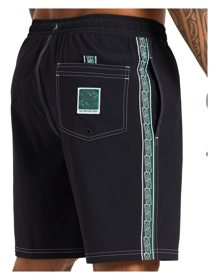 Pu-Tawhiro Swim Shorts 20" in White image 4