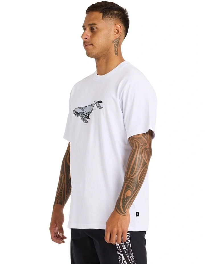 Tohora T-shirt in White image 3