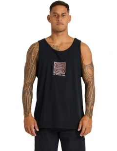 Tuna-Heke Tank Top in Black