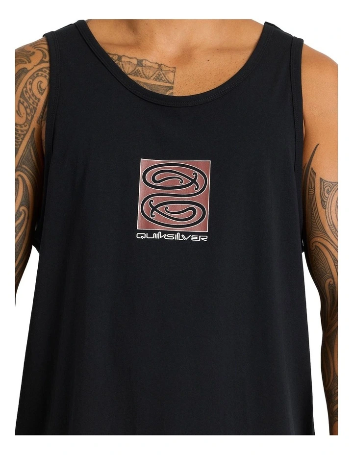 Tuna-Heke Tank Top in Black image 4