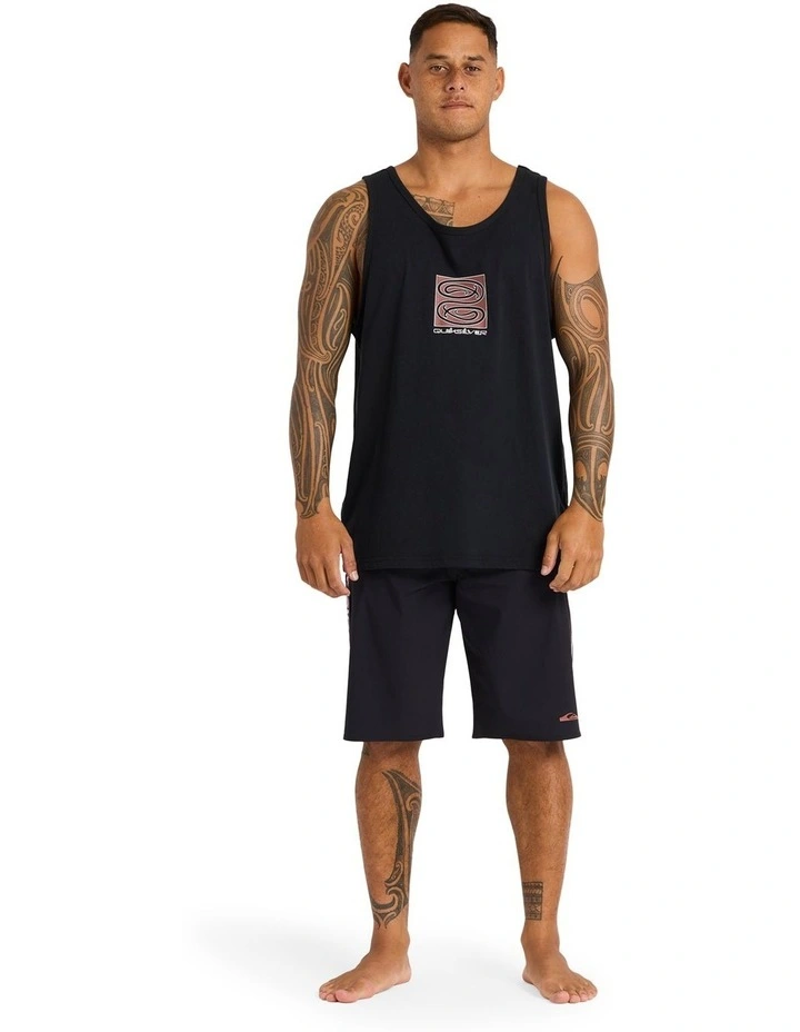 Tuna-Heke Tank Top in Black image 5
