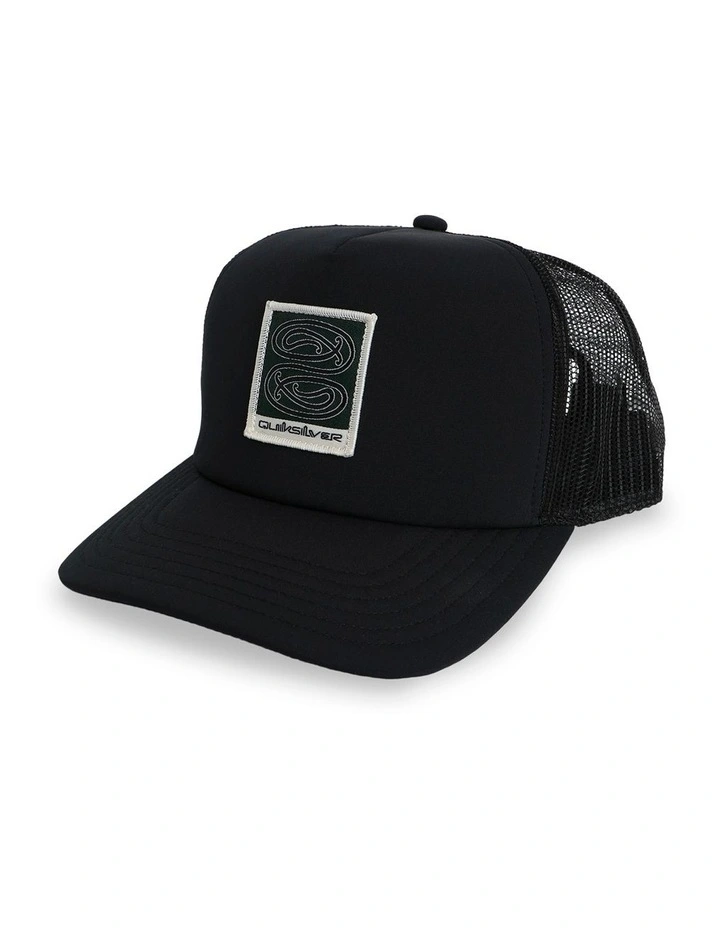 Tuna-Heke Trucker Cap in Black image 2
