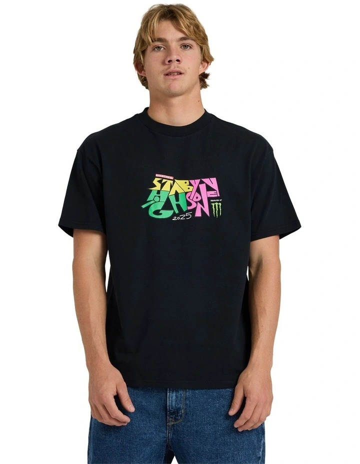 Stab T-shirt in Black image 1