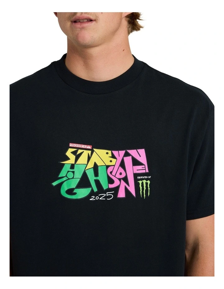 Stab T-shirt in Black image 4