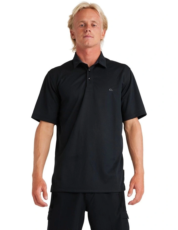 Water Polo Shirt In Black image 1