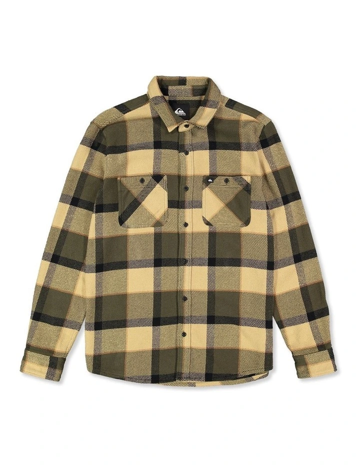 Seeker Long Sleeve Shirt in Khaki image 1