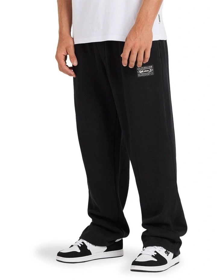 Interconnect Trackpants in Black image 3