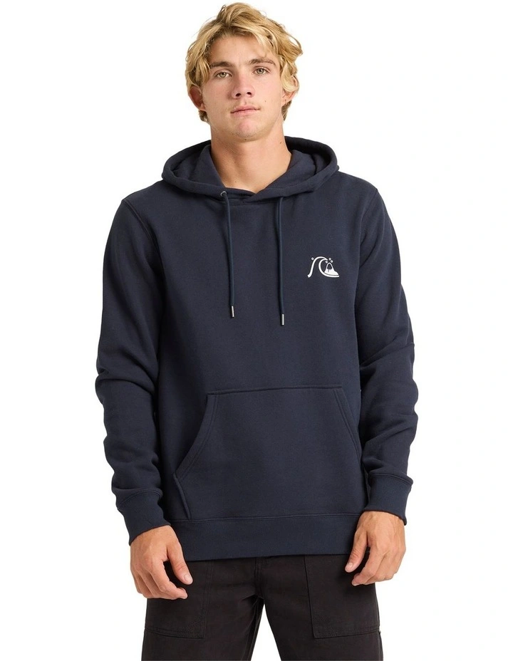 DNA Mix Pullover Hoodie in Dark Navy image 1
