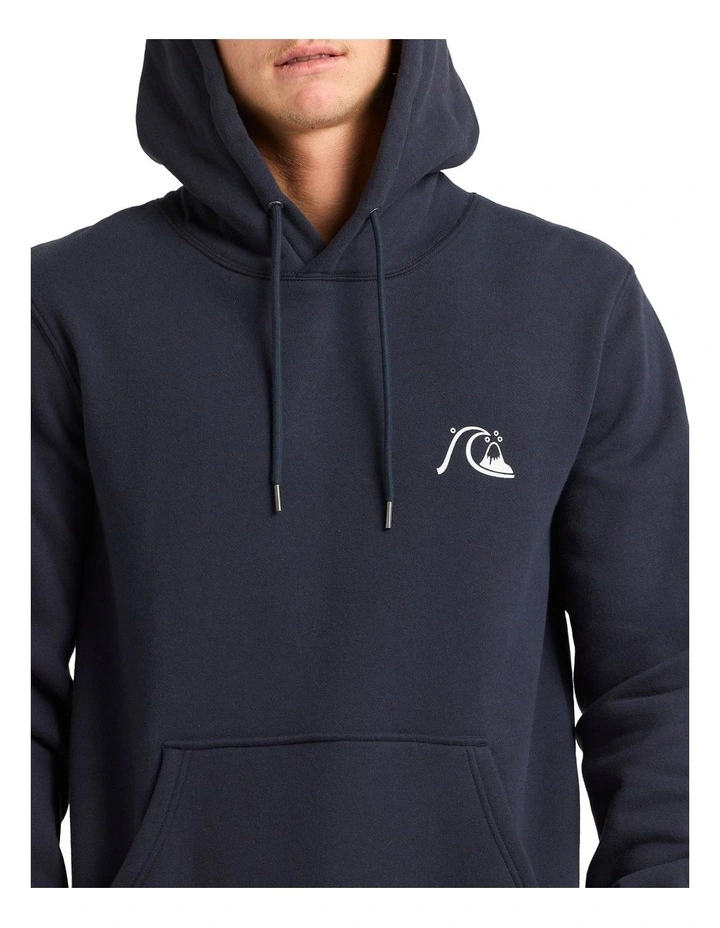 DNA Mix Pullover Hoodie in Dark Navy image 4