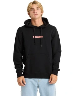 DNA Mix Pullover Hoodie in Black