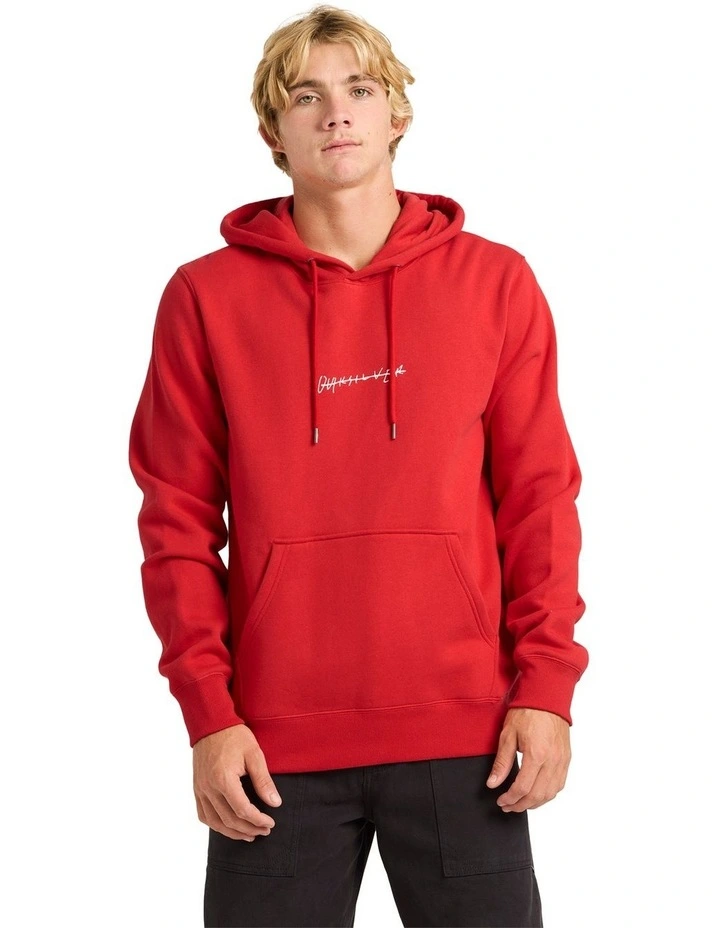 DNA Mix Pullover Hoodie in Salsa image 1