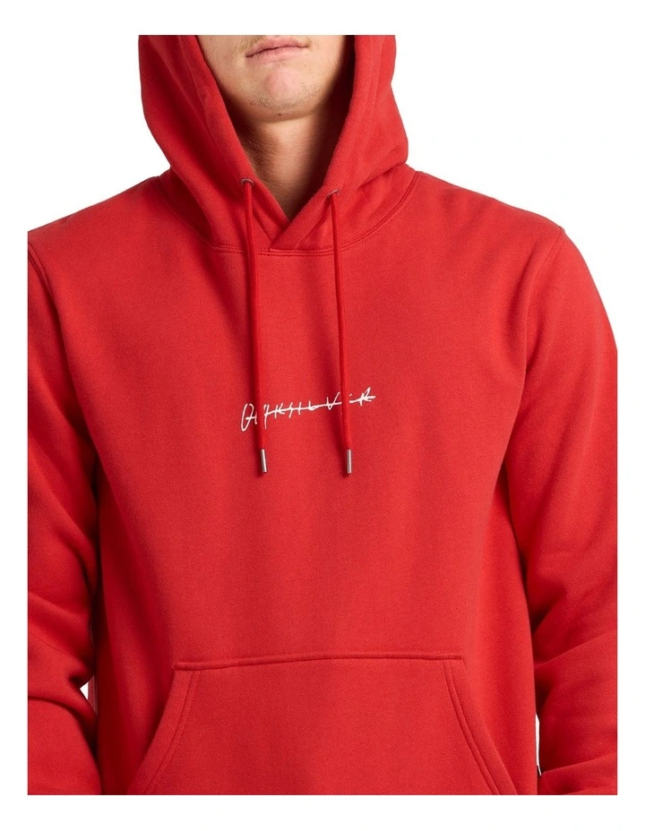 DNA Mix Pullover Hoodie in Salsa image 4