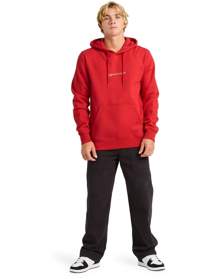 DNA Mix Pullover Hoodie in Salsa image 5