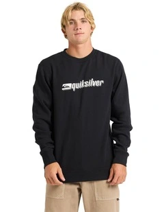 Reflex Crew Neck Top in Black