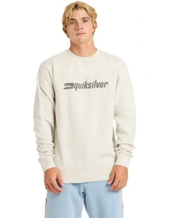 Reflex Crew Neck Top in Snow Heather