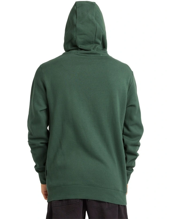 Channel Fix Pullover Hoodie in Forest image 2