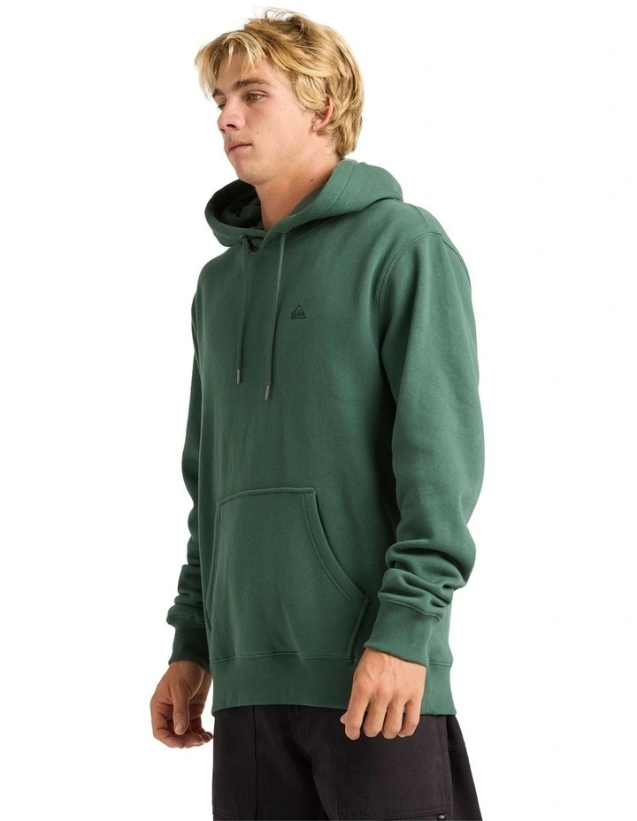 Salt Water Pullover Hoodie in Forest image 3