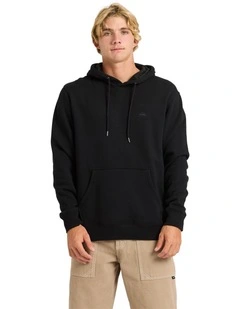 Salt Water Pullover Hoodie in Black
