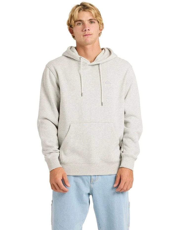 Salt Water Pullover Hoodie in Light Grey Heather image 1