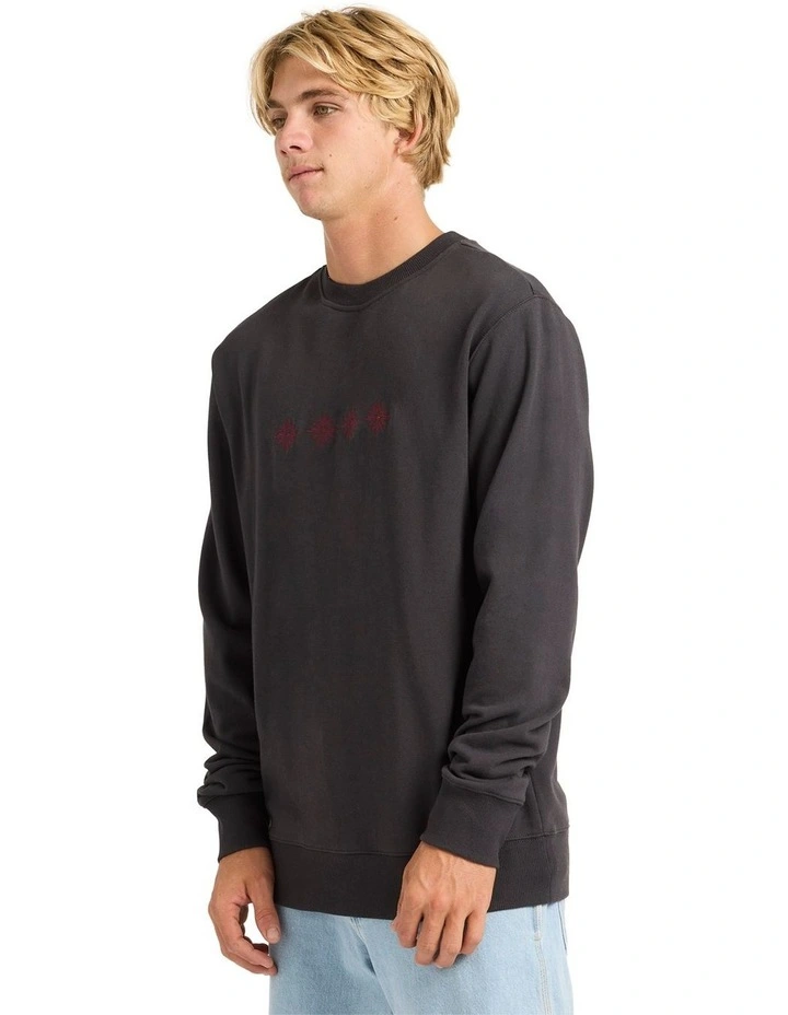 Static Sun Crew Neck Top in Tarmac image 3