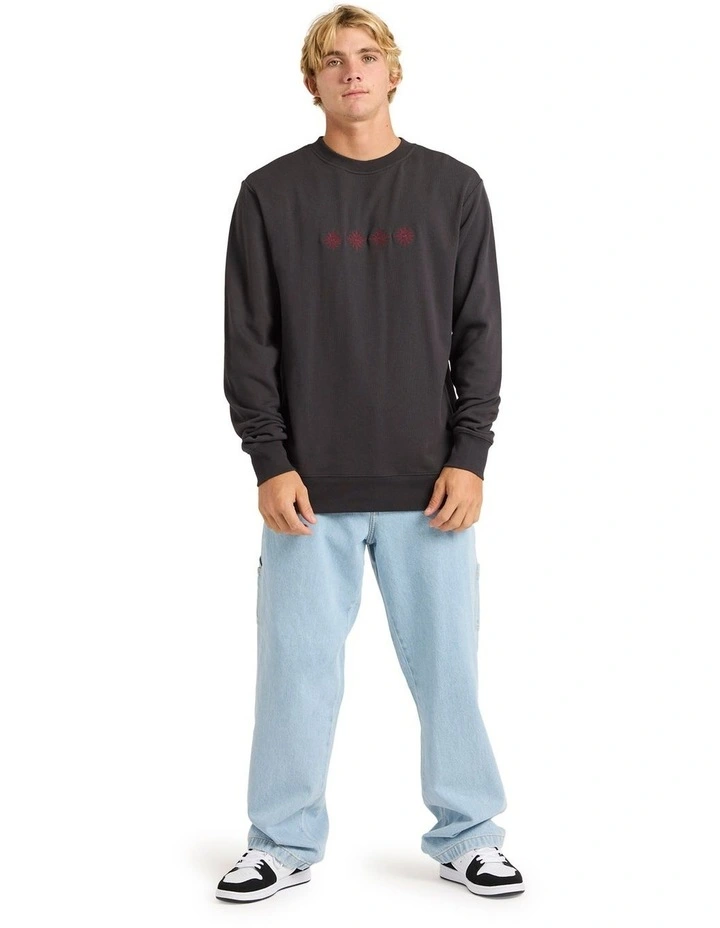 Static Sun Crew Neck Top in Tarmac image 5