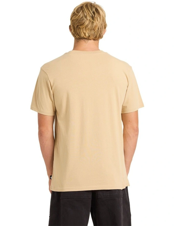 Reflected T-shirt in Khaki image 2