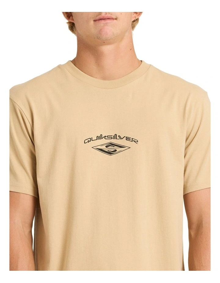 Reflected T-shirt in Khaki image 4