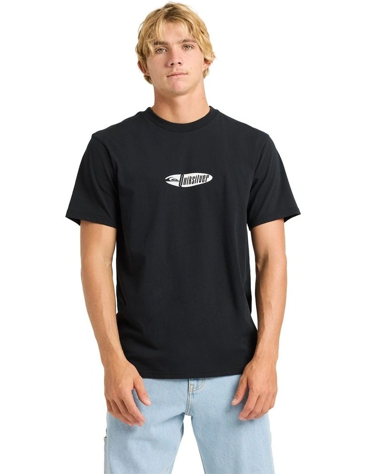 Channel Fix T-shirt in Black image 1