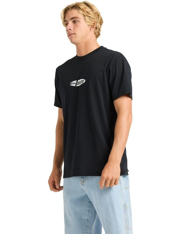 Channel Fix T-shirt in Black image 3