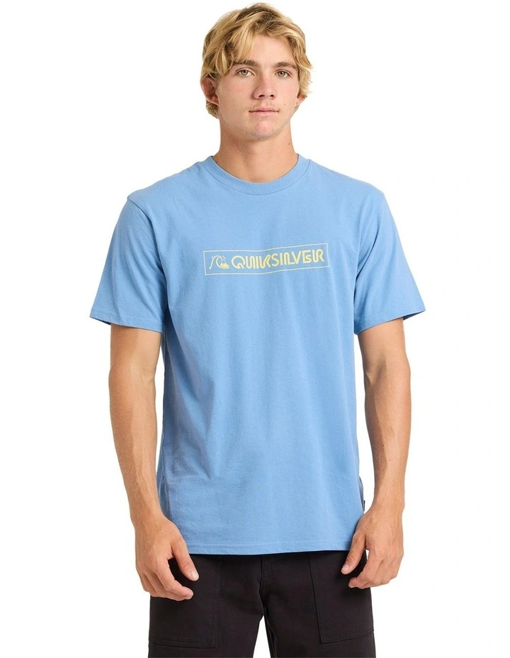 Box T-shirt in Riviera image 1
