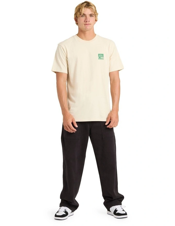 Bubble Box T-shirt in Bone White image 5