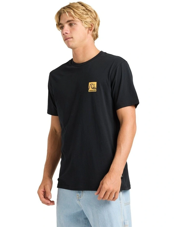 Bubble Box T-shirt in Black image 3