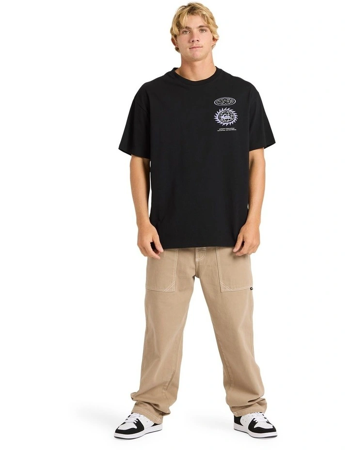 Global T-shirt in Black image 5