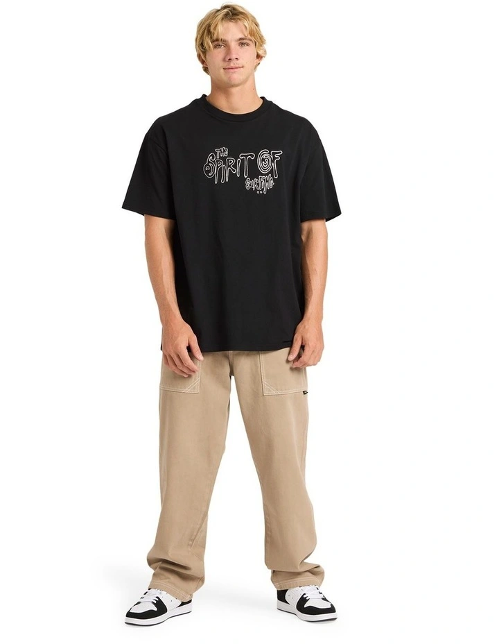 Spirit T-shirt in Black image 5