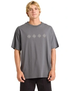 Static Sun T-shirt in Iron Gate