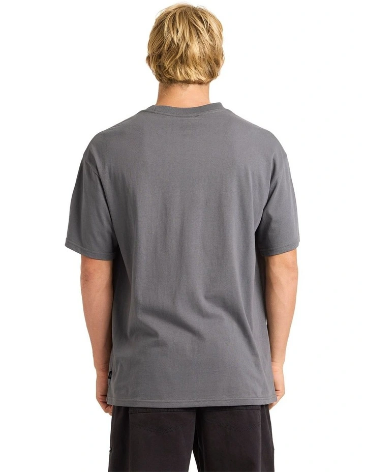 Static Sun T-shirt in Iron Gate image 2