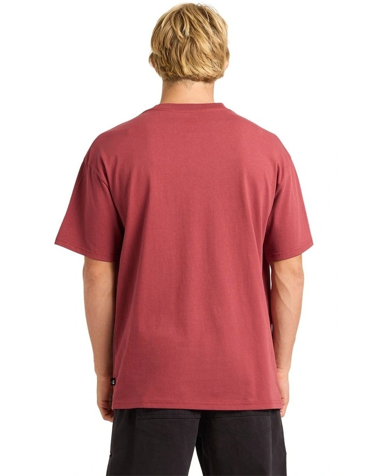 Static Sun T-shirt in Burnt Russet image 2