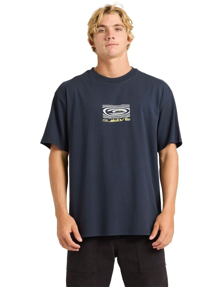Sea Drip T-shirt in Dark Navy image 1