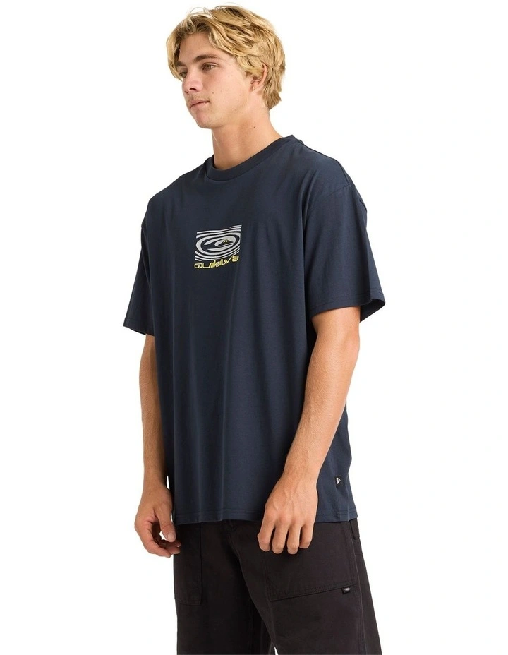 Sea Drip T-shirt in Dark Navy image 3